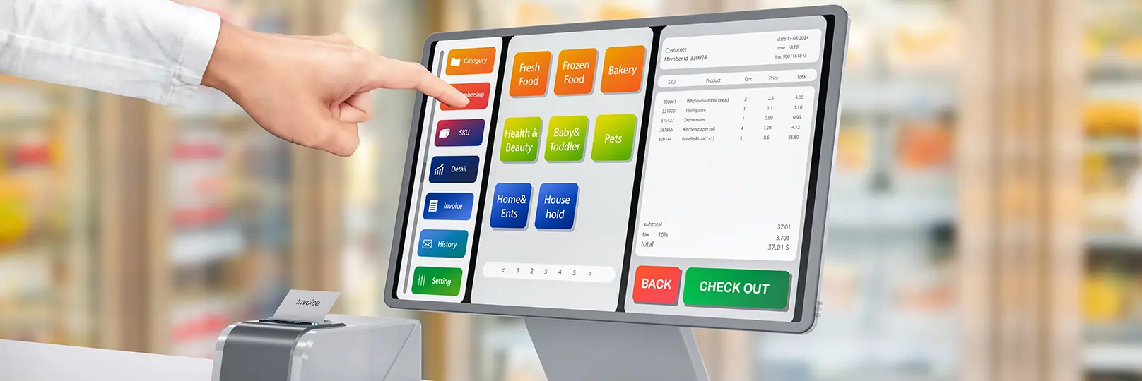 Seamless loyalty program integration with POS